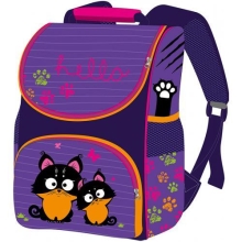 Купить Каркасный детский рюкзак ранец Smile Hello для детей младших  классов, цена 509 ₴ — Prom.ua (ID#1089732162)